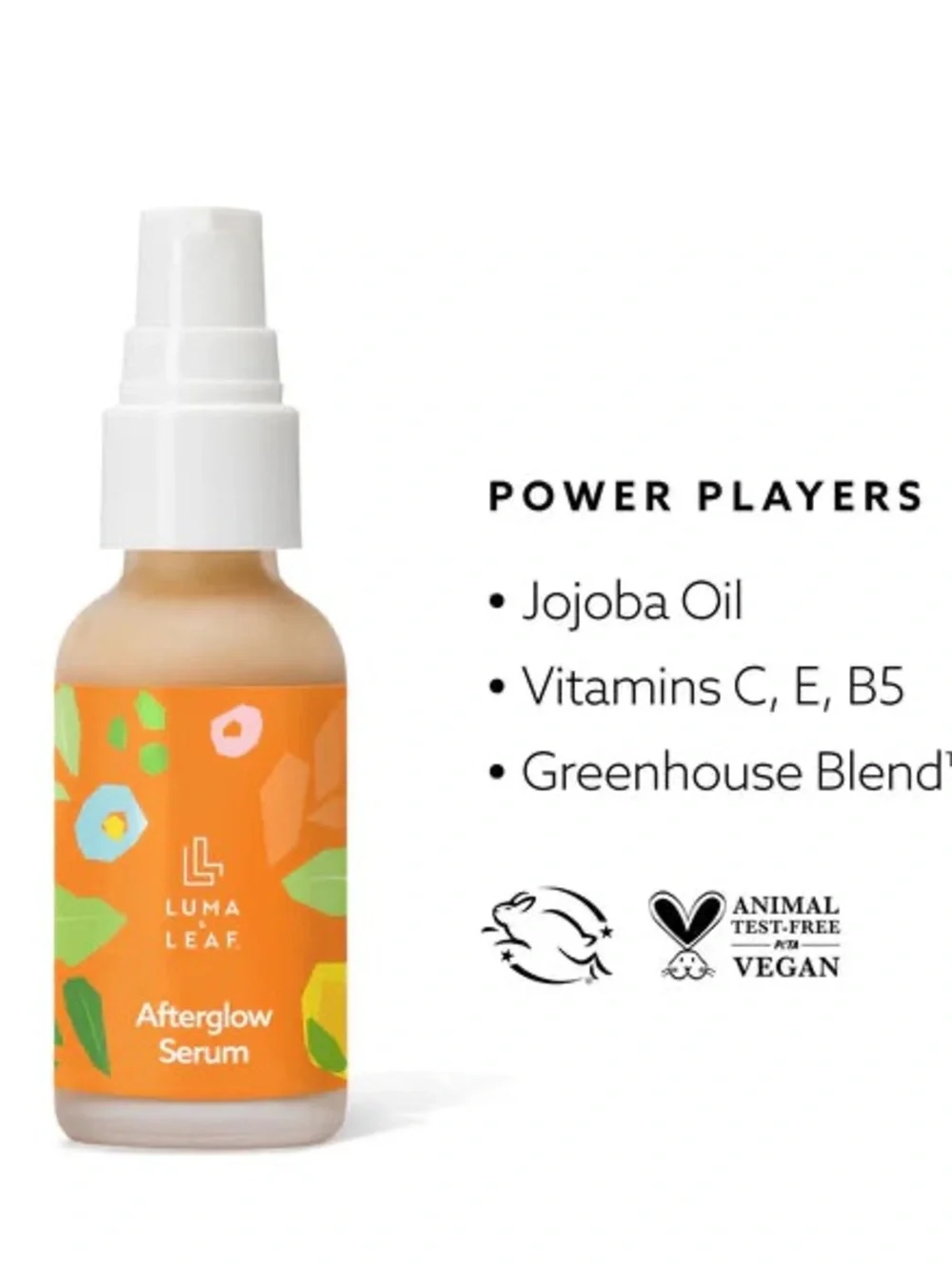 New Luma & Leaf After Glow Serum Full Size